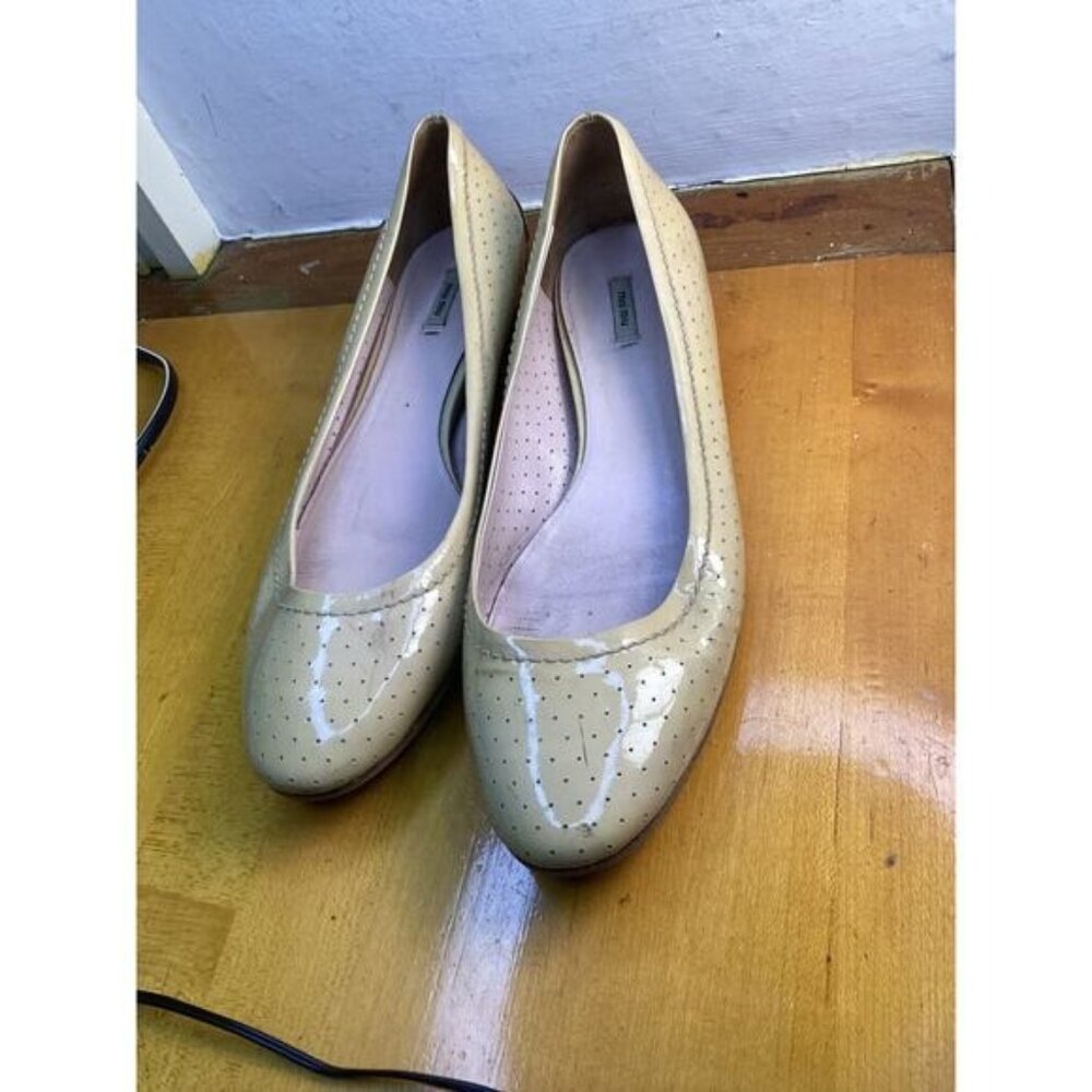 Tropical Y2k Boho Indie Miu Miu Flats Loafers Wed… - image 1